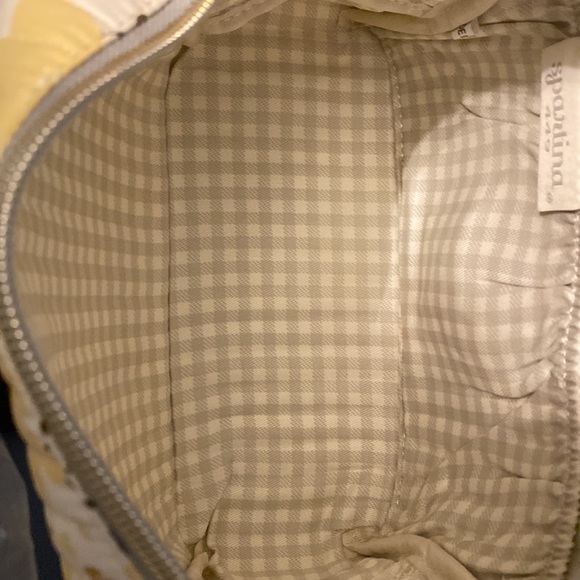 NWT - Spartina Quilted Cosmetic Bag - Picture 4 of 10